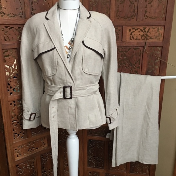 ann taylor loft Other - Ann Taylor Loft Linen pants suit -6/8